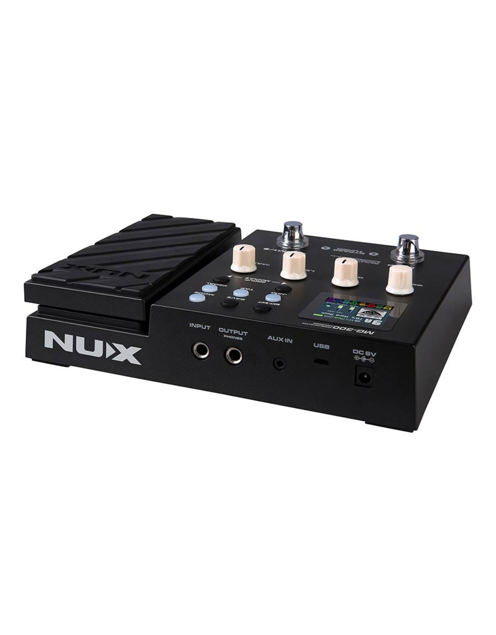 NUX NUX MG-300 Multi-Effects Gitaar Multi Effect Pedaal - Versterker Modelling - Looper - Drum Machine - Met Specter Plectrum