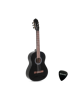 gewa GEWA Klassieke Gitaar - Black - Student Serie - 4/4 - Met Specter Plectrum