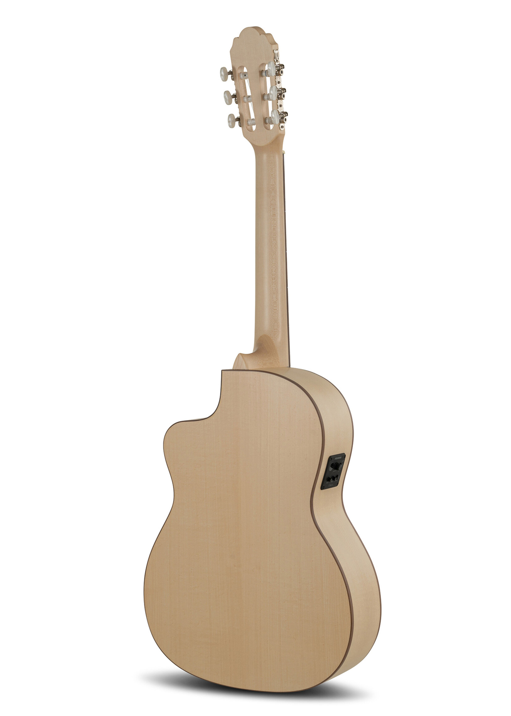 gewa GEWA Semi-Akoestische klassieke gitaar Pro Natura Silver Samba | Met Specter Plectrum