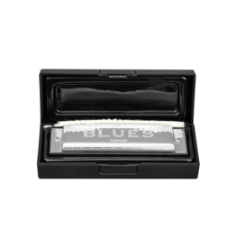 Cascha Cascha Blues Professionele Mondharmonica Voor Volwassenen In Toonsoort  D Met Specter Polish doek