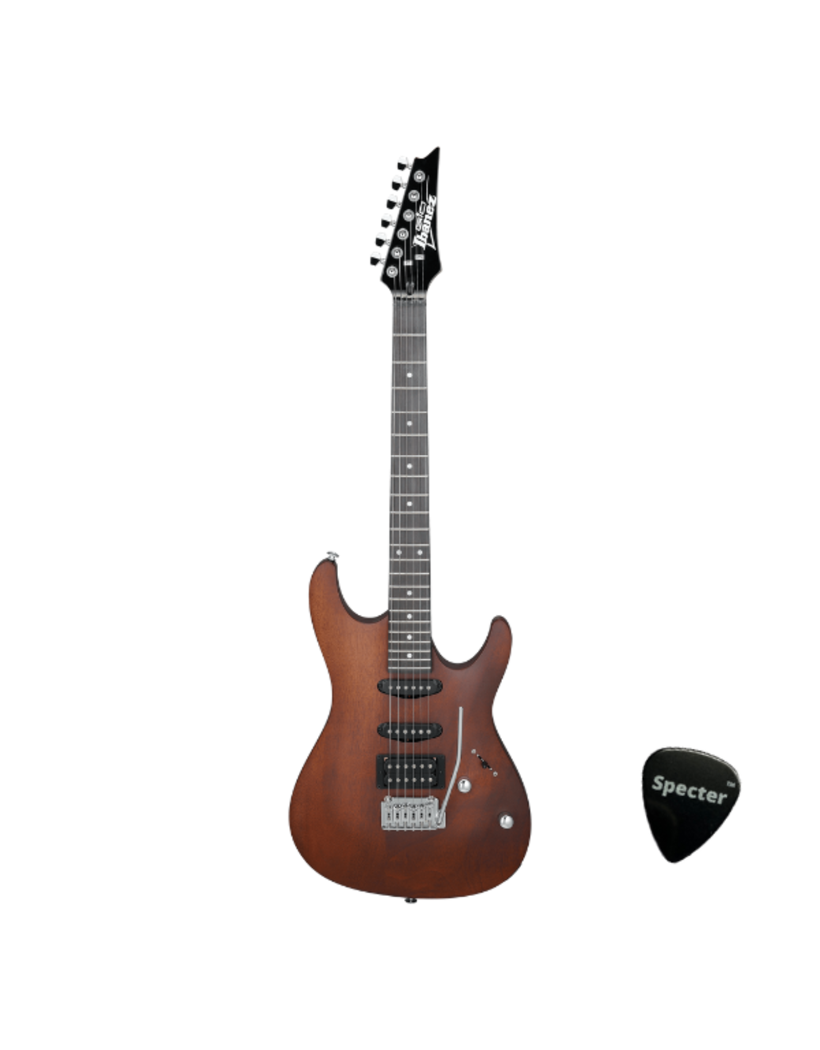 Ibanez Ibanez GIO Walnoot Elektrische Gitaar met Specter Plectrum