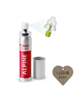 Alpine Oordoppen Reiniger - 25ML - Houd je Oordoppen Fris en Schoon - Met Specter Sleutelhanger