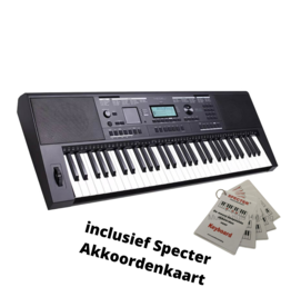 Medeli Medeli MK401 - Millennium Series Keyboard - Met Specter Akkoordenkaart