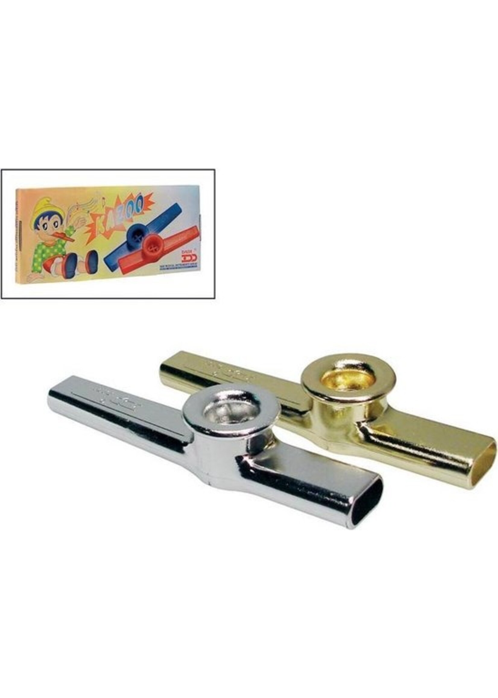 Dadi      KA-2| Dadi kazoo Zilver of Goud plastic