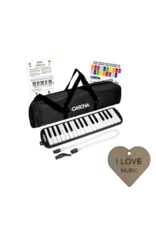 Cascha Cascha Melodica - 32 Toetsen - Met Specter Sleutelhanger