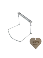 Fender Fender Mondharmonica Houder - Neksteun - Nekhouder - Met Specter Sleutelhanger