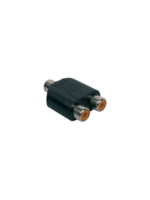 Specter Specter Verloop Plug 2x Female RCA Tulp naar 1x Female rca tulp