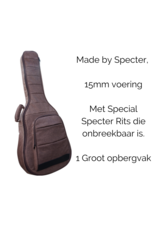 Specter Specter Akoestische Gitaartas - 15mm Voering - 4 Opbergvakken - Ultra Sterke Rits - Gitaarhoes - Gigbag