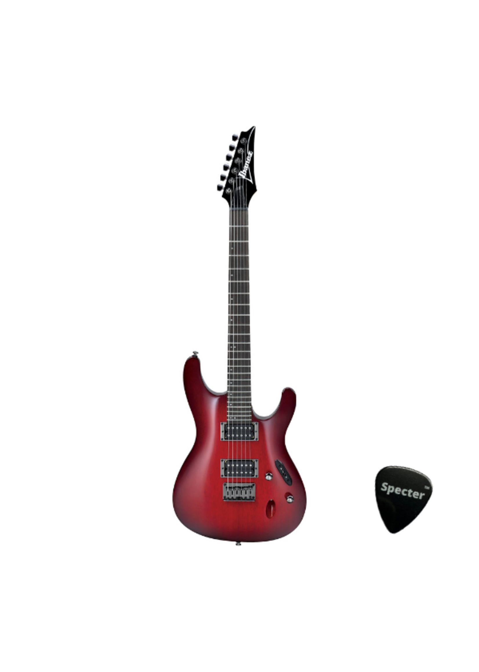 Ibanez Ibanez Elektrische Gitaar - Blackberry Sunburst - Met Specter Plectrum - S521-BBS