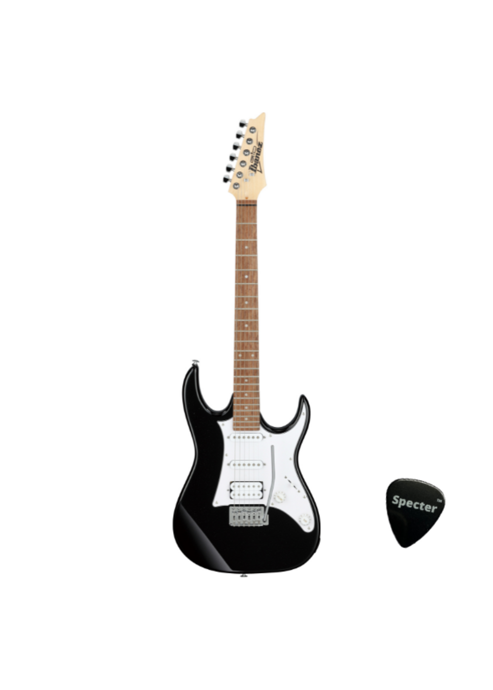 Ibanez Ibanez Gio Elektrische Gitaar met Specter Plectrum - GRX40BKN