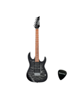 Ibanez Ibanez Elektrische Gitaar - Gio - Met Specter Plectrum - Black Transparent Sunburst - GRX70QA-TKS