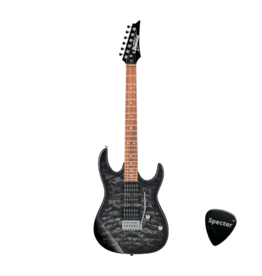 Ibanez Ibanez Elektrische Gitaar - Gio - Met Specter Plectrum - Black Transparent Sunburst - GRX70QA-TKS