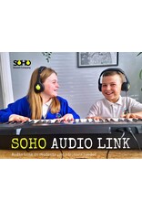 SOHO SOHO Educational Audio Link Hoofdtelefoon- Connect gemakkelijk meerdere hoofdtelefoons - Met Specter Sleutelhanger