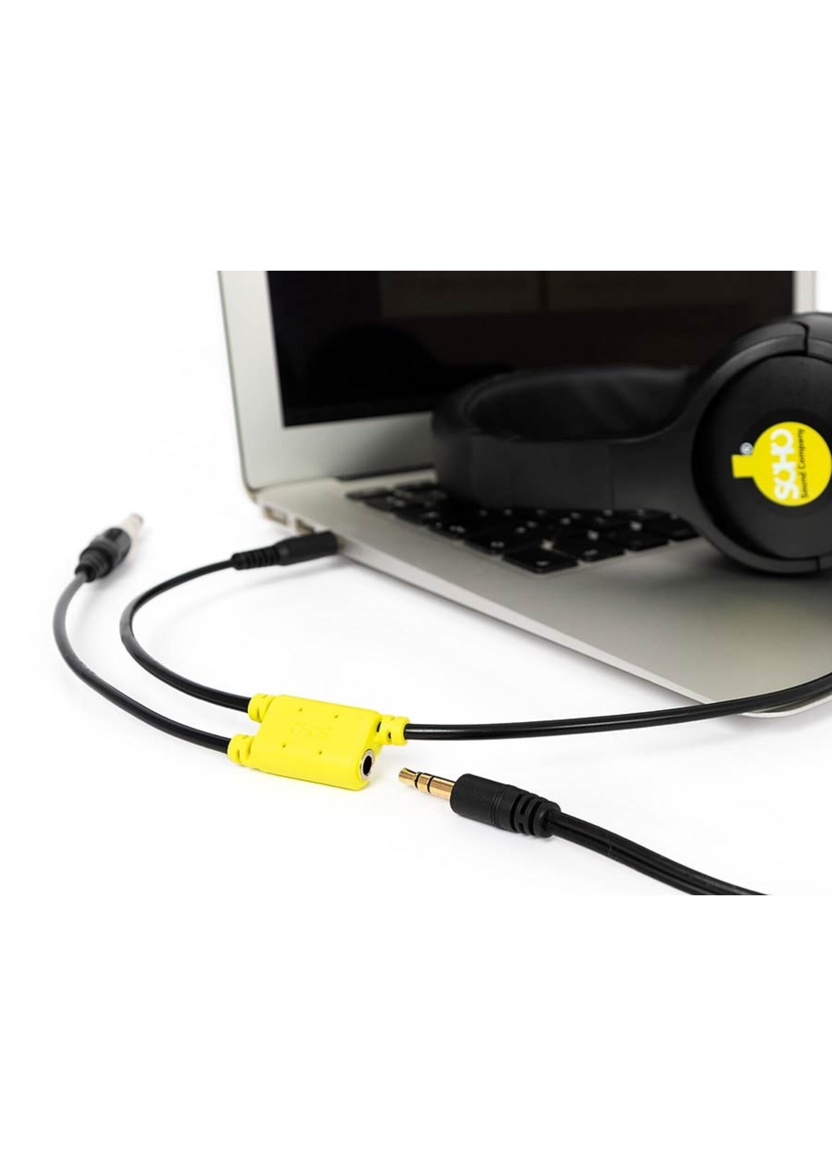 SOHO SOHO Educational Audio Link Hoofdtelefoon- Connect gemakkelijk meerdere hoofdtelefoons - Met Specter Sleutelhanger