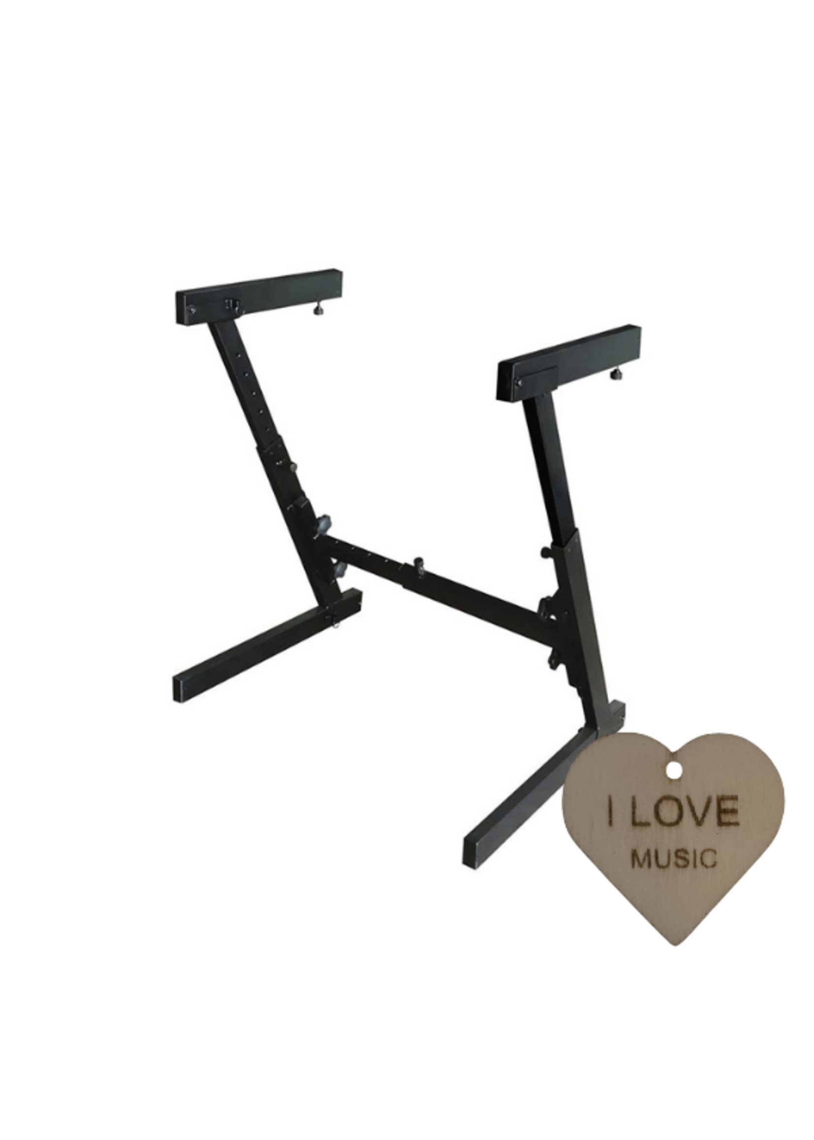 specter Professionele Keyboard Standaard - Z Model - Met Specter Sleutelhanger