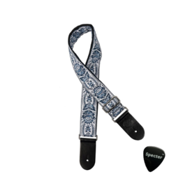 Specter Gaucho Traditional Series Gitaar Riem - Gitaarband  Met Specter Plectrum