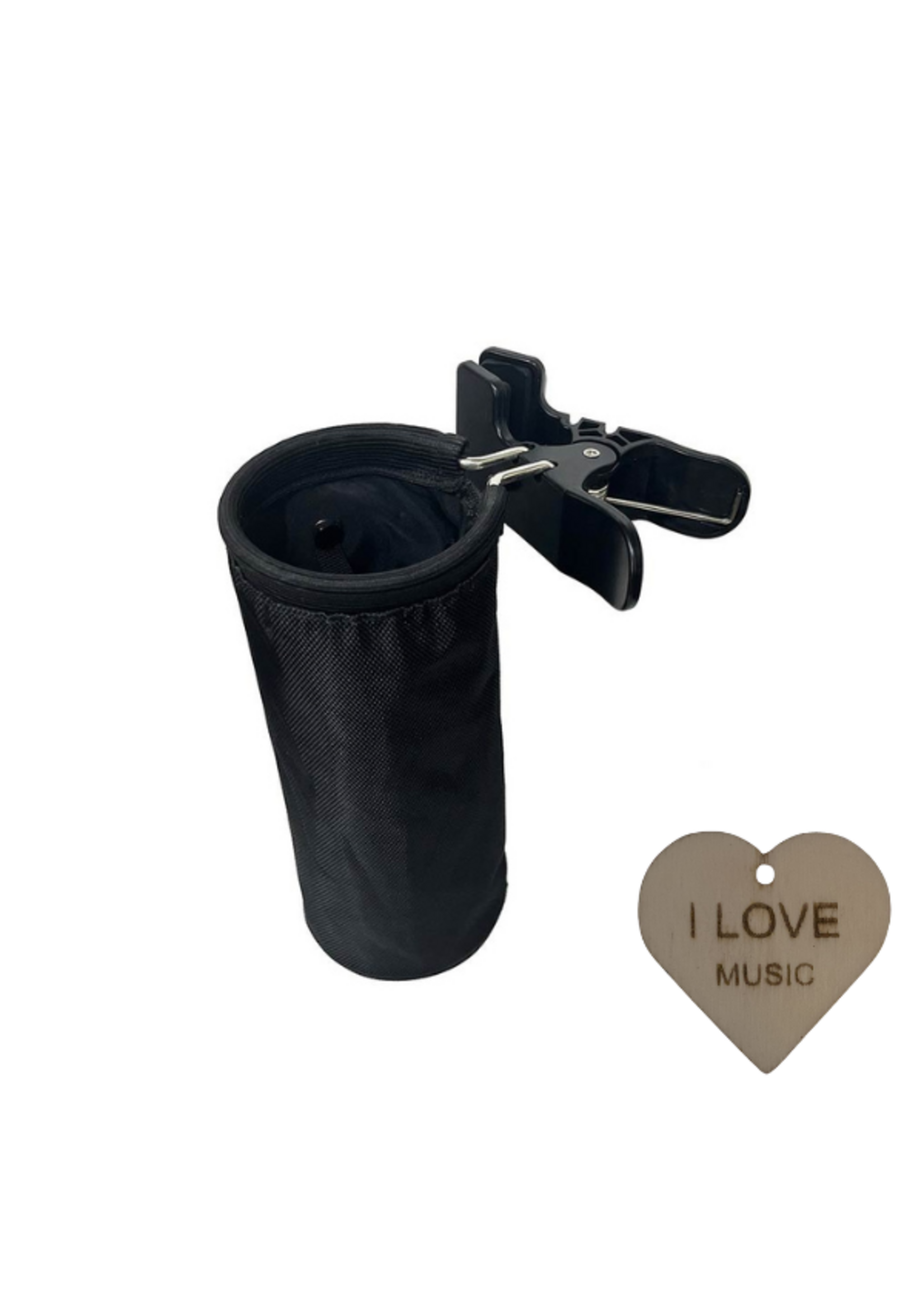 Specter Specter Drumstokhouder met Klem - Met Sleutelhanger