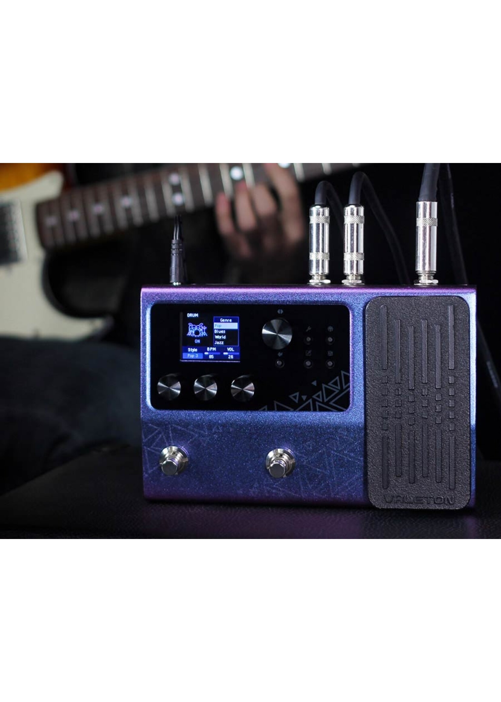 Valeton Valeton Multieffectpedaal voor Gitaar met Specter Plectrum | GP-100VT |