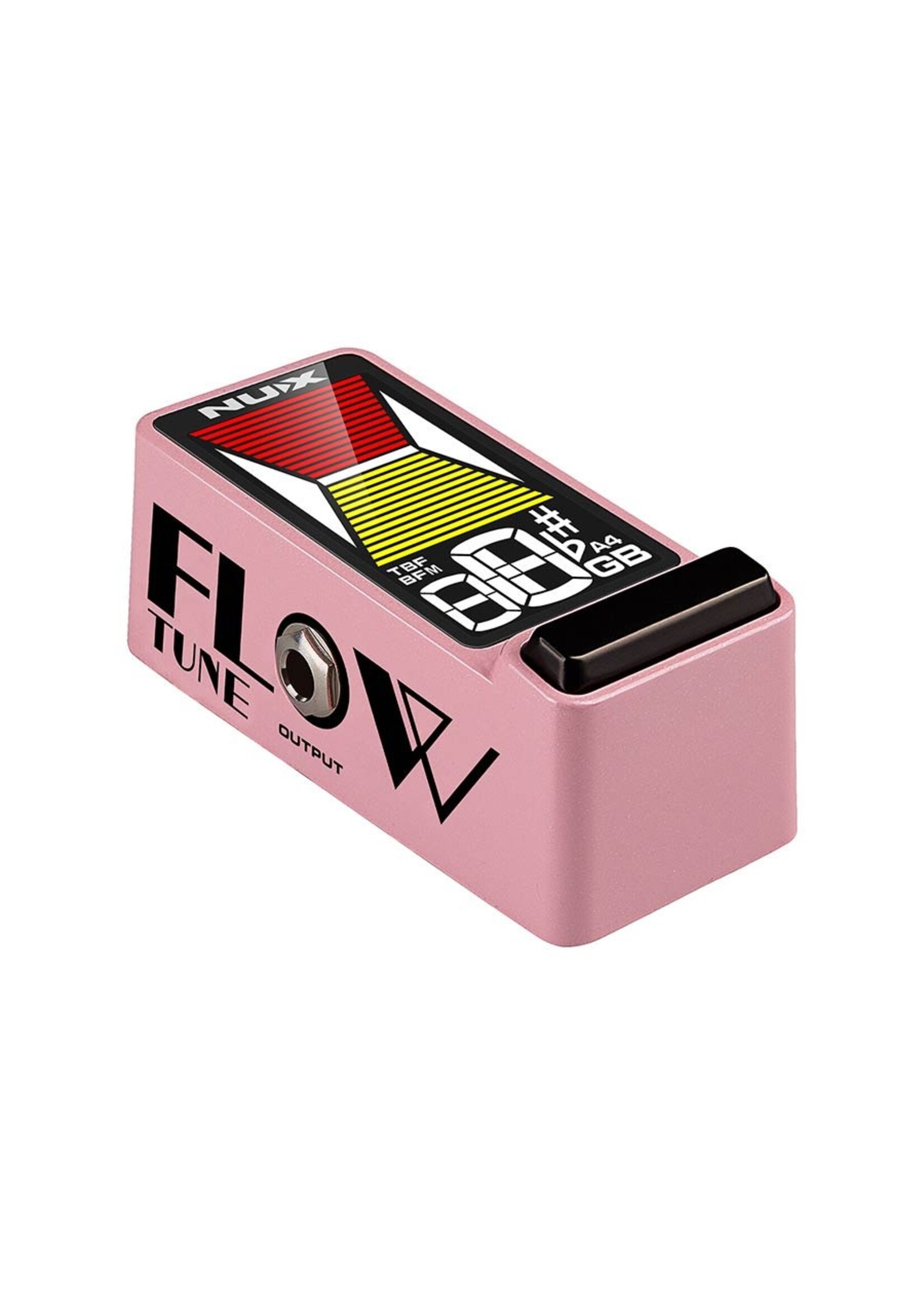 NUX NUX NTU-3 MK2 Flow Tune Pink Stage Tuner Met Specter Plectrum