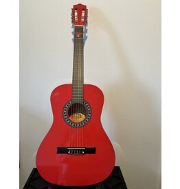 Encore Encore Klassieke Gitaar 3/4 rood