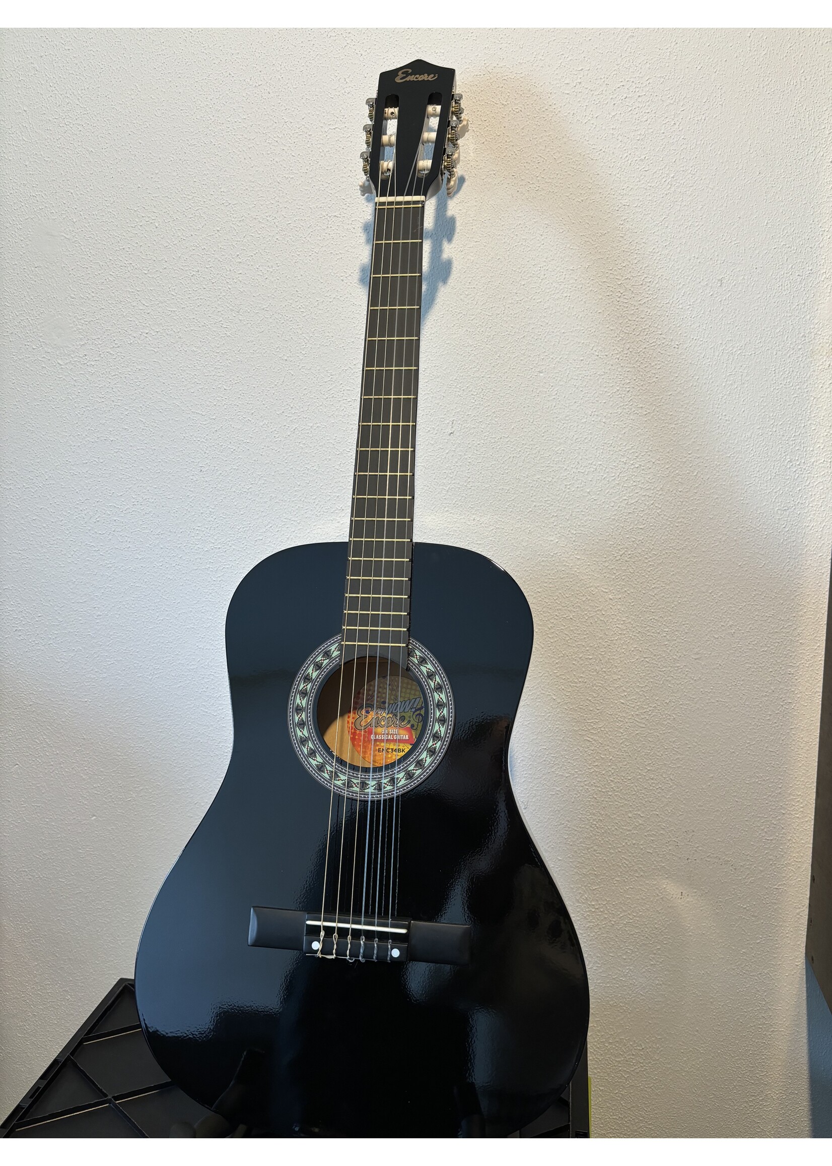 Encore Encore Klassieke gitaar 3/4 Zwart