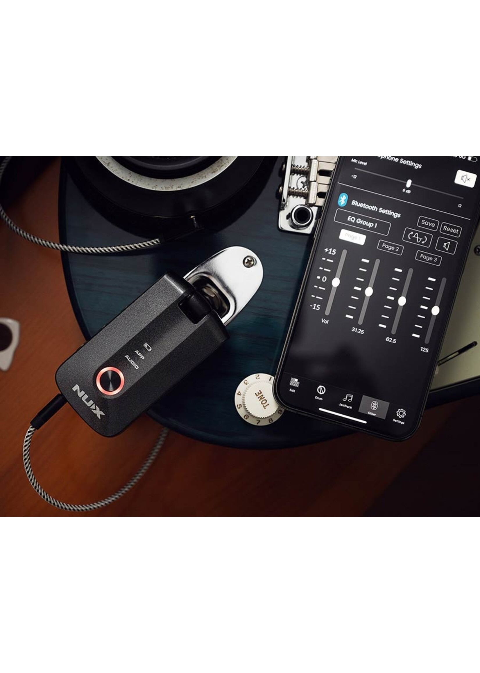 NUX NUX Mighty Plug Pro - Hoofdtelefoon Gitaarversterker - Met Specter Plectrum