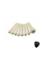 Fender Fender Genuine Replacement Part brugpen voor akoestische gitaar - Brugpin Set - Met Specter Plectrum