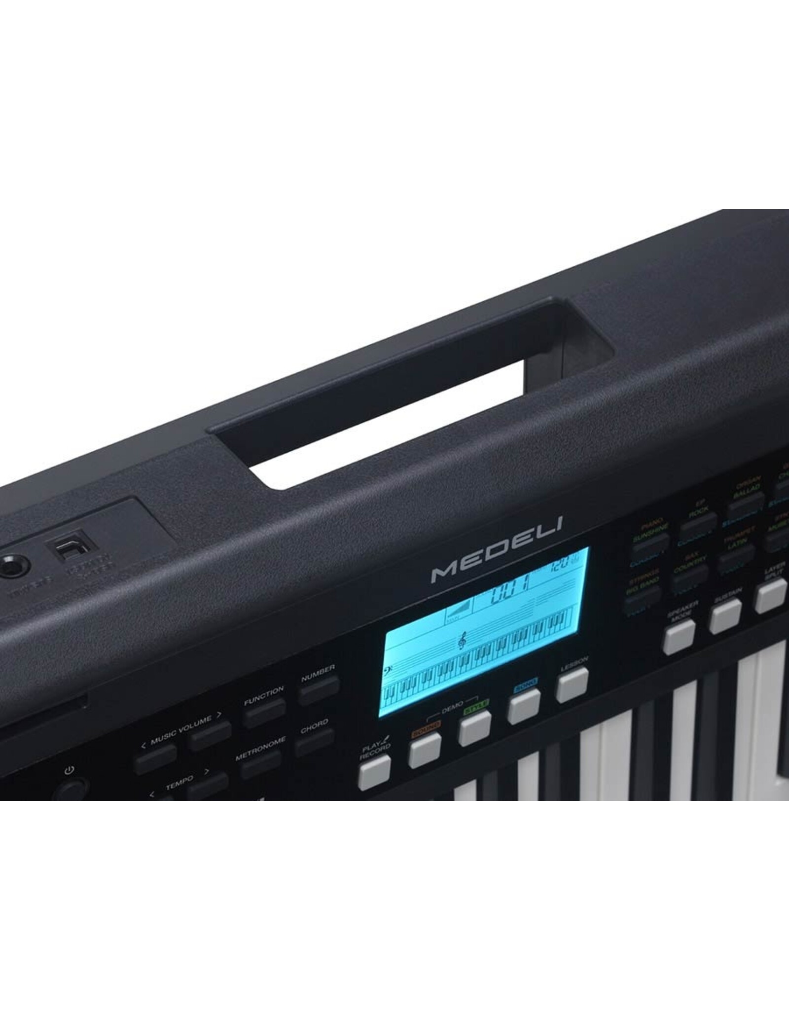 Medeli Medeli Nebula Series Elementary Keyboard - Met Specter Akkoordenkaart