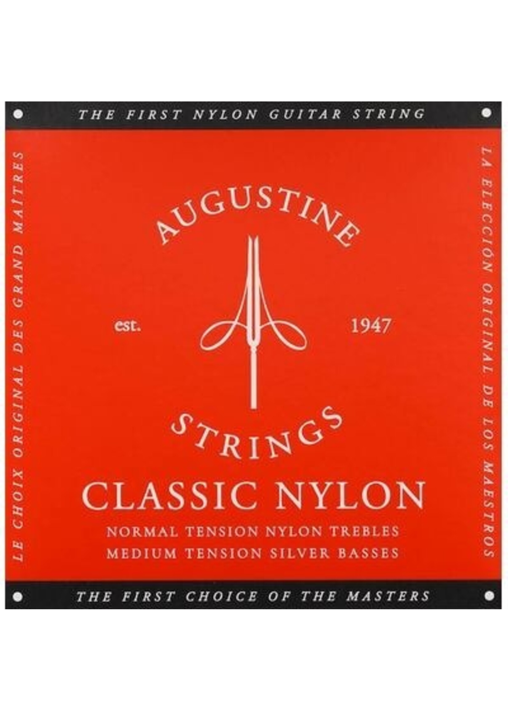 augustine Augustine - AU-RED Concert Snaren voor klassieke gitaar Met Plectrum | Snarenset | Klassieke gitaar