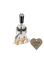 Specter Specter 3-Standen Schakelaar Zwart Nickel Met Sleutelhanger