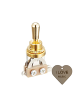 Specter Specter 3-Standen Schakelaar Goud Nickel Met Sleutelhanger