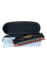 Cascha Cascha Blues Professionele Mondharmonica Voor Volwassenen In Toonsoort F Met Specter Polish doek