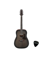 Ibanez Ibanez AAD50TCB | Advanced Akoestische Gitaar | Charcoal Burst Western Gitaar met Specter Plectrum