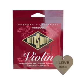 rotosound Rotosound Orchestral & Jazz snarenset viool 4/4 - Viool snaren - Incl Specter Sleutelhanger