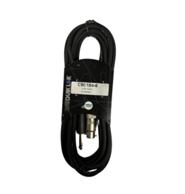 quiklock Quiklok Professionele Microfoon Kabel - XLR - Jack - 6 Meter