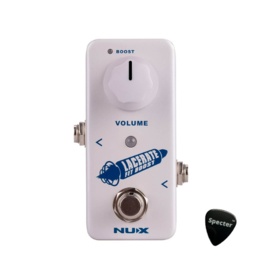 NUX Nux Lacerate FET Boost Mini Core Gitaar Effectpedaal Met Specter Plectrum