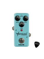 NUX Nux Morning Star Overdrive Mini Core Gitaar Effectpedaal Met Specter Plectrum
