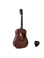 sigma Sigma Akoestische Western Gitaar DJM-15-AGED Met Specter Plectrum