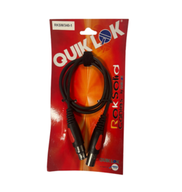 quiklok Quiklok Professionele Microfoon Kabel - XLR - 1 Meter
