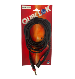 quiklok Quiklok Professionele Audio Kabel Male XLR - Jack - 4.5 Meter