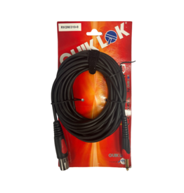 quiklok Quiklok Professionele Audio Kabel Male XLR - Jack - 9 Meter