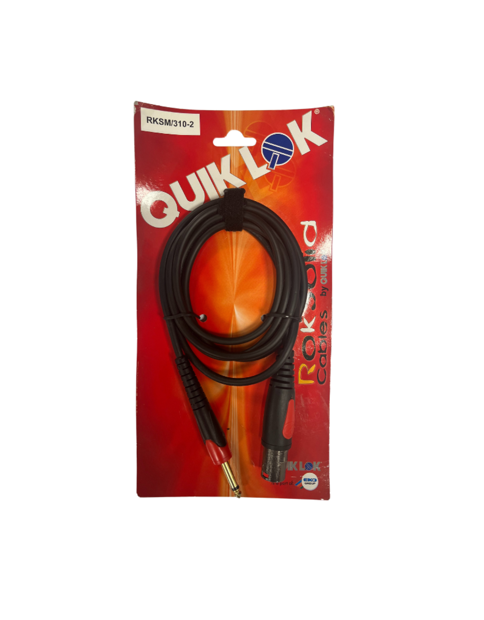quiklok Quiklok Professionele Audio Kabel Male XLR - Jack - 2 Meter