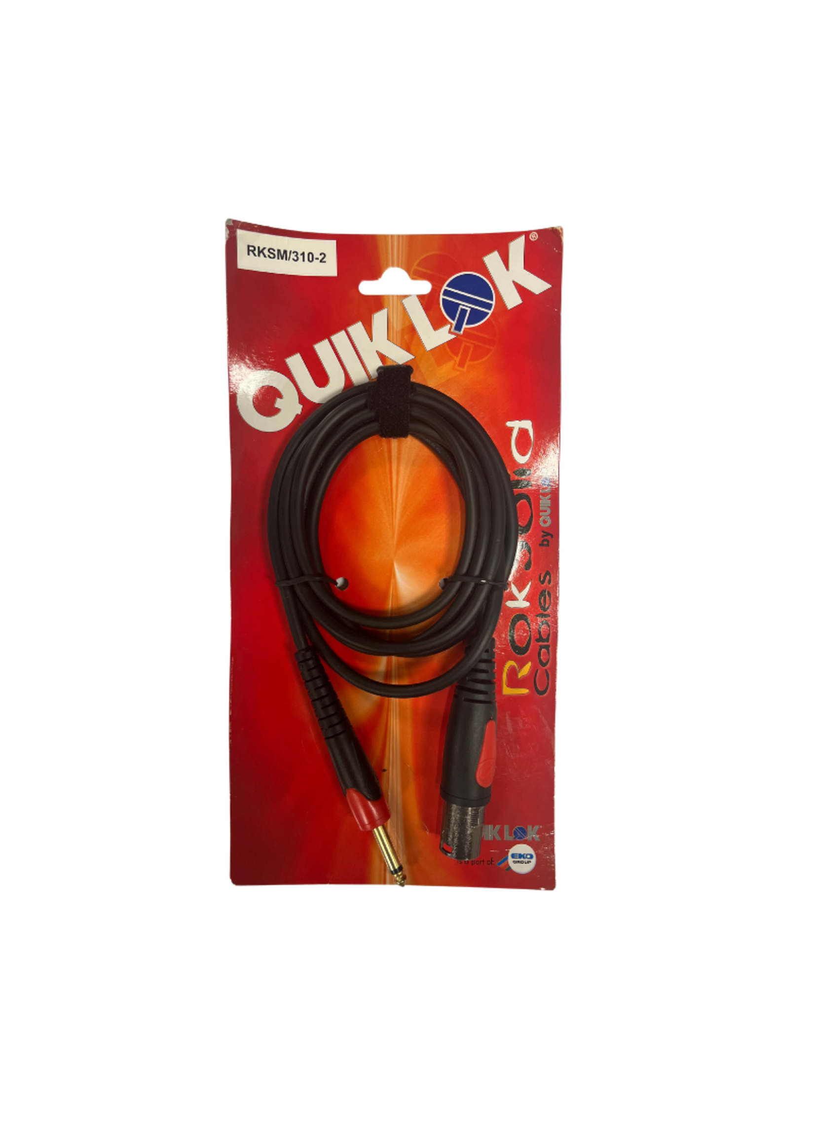 quiklok Quiklok Professionele Audio Kabel Male XLR - Jack - 2 Meter