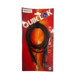 quiklok Quiklok Professionele Audio Kabel Male XLR - Jack - 2 Meter