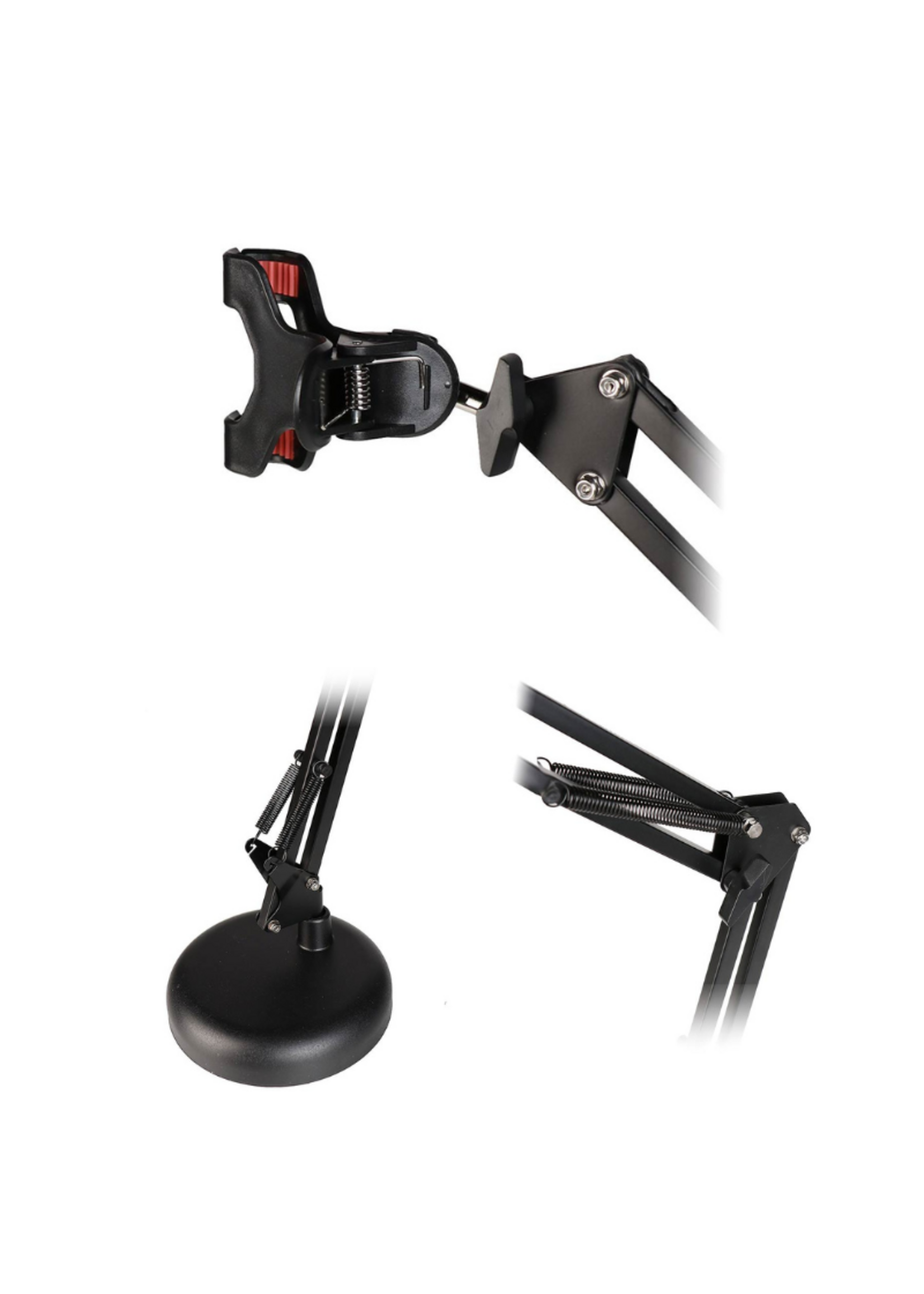 Specter Specter Platinum  Universele Verstelbare Telefoonhouder -  Stabiele ronde basis - Live streaming