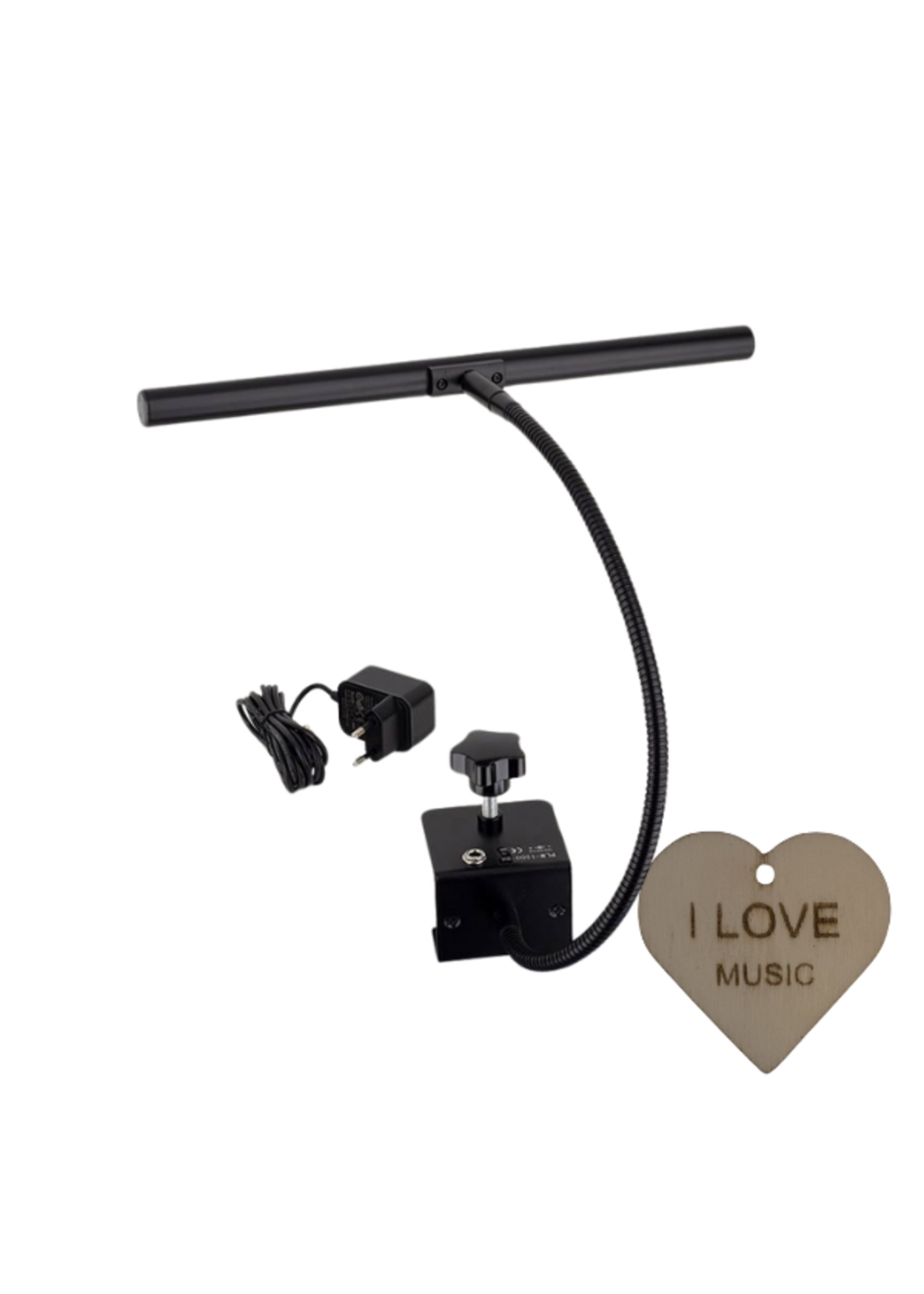 Boston Boston Professionele Piano Lamp - Met Specter Sleutelhanger - Bladmuziek led lamp