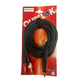 quiklok Quiklok Professionele Audio Kabel - 2x mono jack naar stereo jack - 5 meter