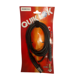 quiklok Quiklok Professionele Audio Kabel - XLR Male naar Mono Jack - 3 Meter