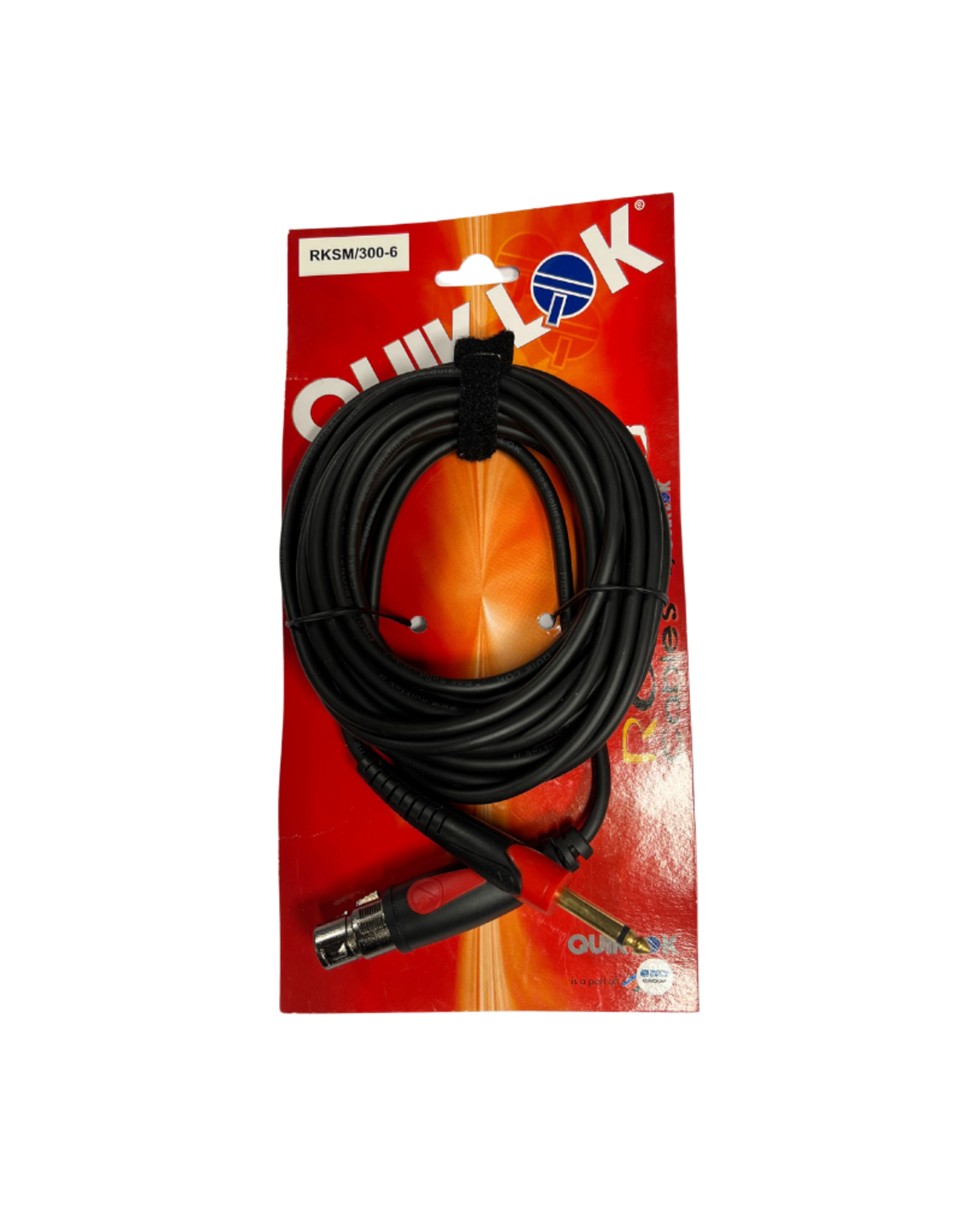 quiklok Quiklok Professionele Audio Kabel XLR Female naar Mono Jack - 6 Meter