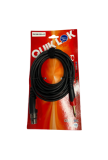 quiklok Quiklok Professionele Audio Kabel XLR Female naar Mono Jack - 4.5 meter